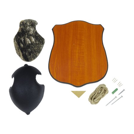 ALLEN CO Heirloom Hunting Mounting Plaque Kit, Wood/Mossy Oak Break-Up Country Camo 569